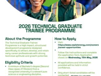 Seplat Energy Technical Graduate Trainee Programme 2026