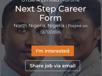 GTBank Career Placement