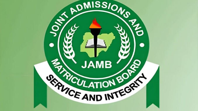 JAMB change of course